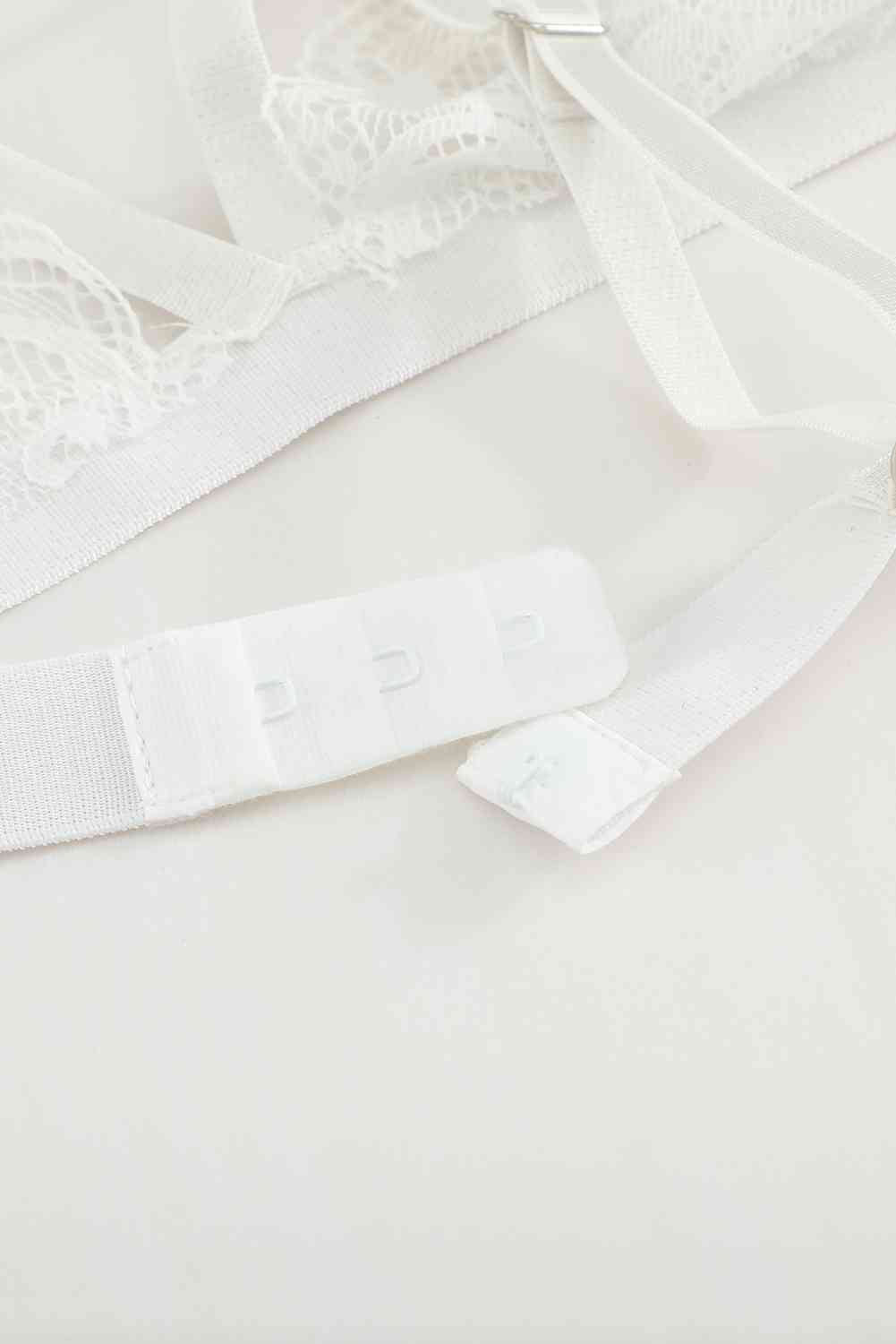 Iris' Angelic Lace Lingerie Set