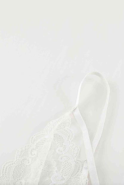 Iris' Angelic Lace Lingerie Set